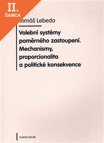 Lacná kniha Volební systémy poměrného zastoupení