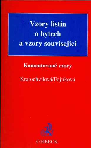 Vzory listin o bytech a vzory související