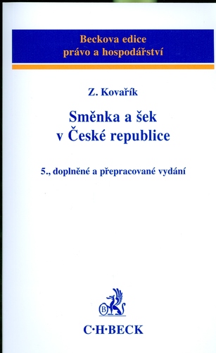 Směnka a šek v České republice