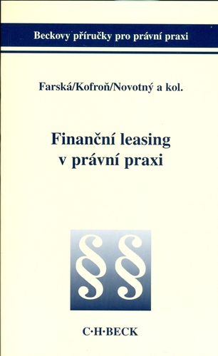 Finanční leasing v právní praxi