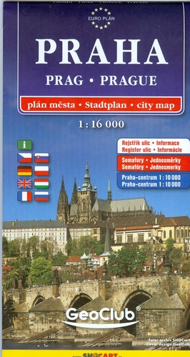 SC Praha 1:16 000 městský plán
