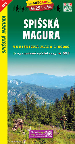 Spišská Magura 1:50 000 - TM 1107