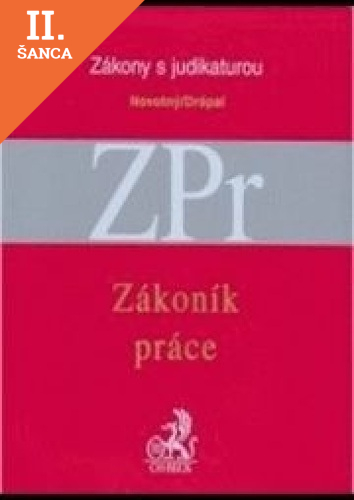Lacná kniha Zákoník práce s judikaturou a souvisejícími předpisy