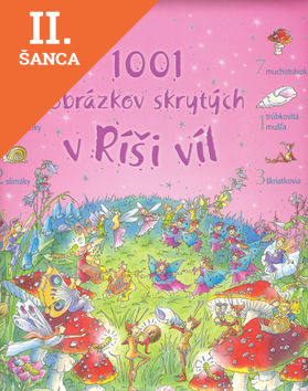 Lacná kniha 1001 obrázkov skrytých v Ríši víl