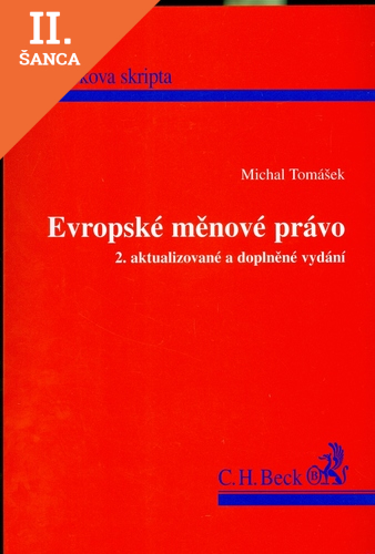 Lacná kniha Evropské měnové právo