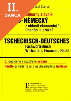 Lacná kniha Odborný slovník česko-německý z oblasti ekonomické, finanční a právní