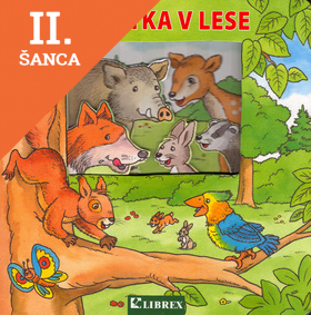 Lacná kniha Zvířátka v lese