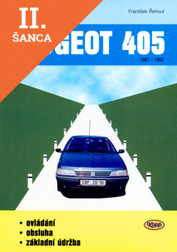 Lacná kniha Jezdíme s vozem Peugeot 405