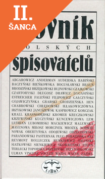 Lacná kniha Slovník polských spisovatelů