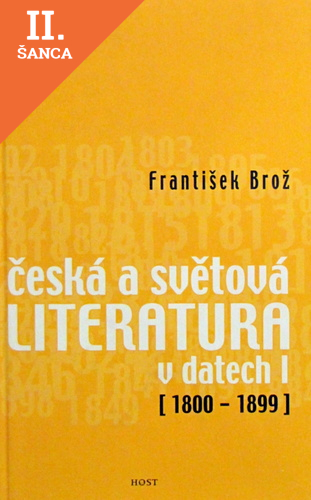 Lacná kniha Česká a světová literatura v datech I (1800-1899)