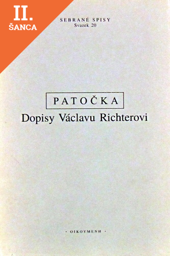 Lacná kniha Dopisy Václavu Richterovi