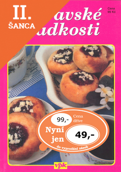 Lacná kniha Moravské sladkosti