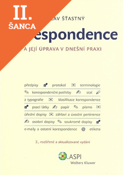 Lacná kniha Korespondence a její úprava v dnešní praxi