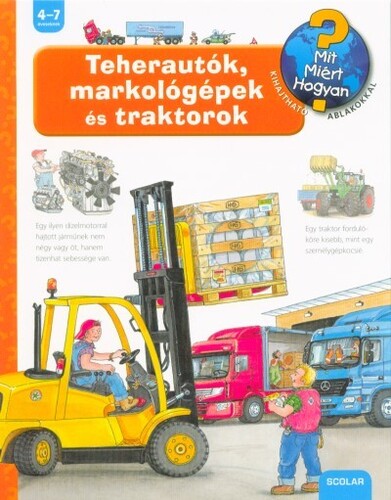Teherautók, markológépek és traktorok
