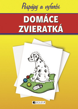 Domáce zvieratká – pospájaj a vyfarbi