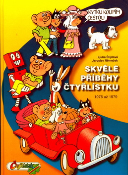 Kniha Skvělé příběhy čtyřlístku 1976 až 1979