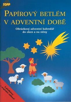 Papírový betlém v adventu