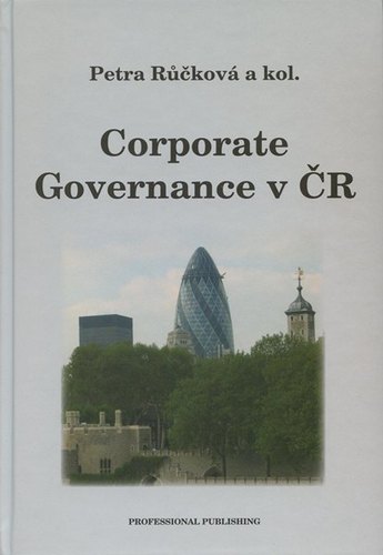 Kniha Corporate Governance v ČR - Petra Růčková