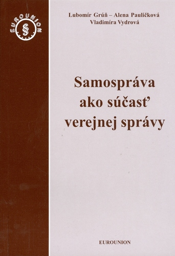 Samospráva ako súčasť verejnej správy