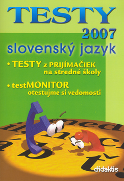 Kniha TESTY 2007 slovenský jazyk