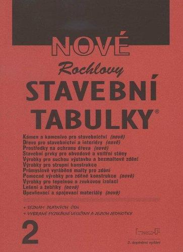 Nové Rochlovy stavební tabulky 2