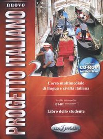 Nuovo Progetto Italiano 2 Studente + CD - Kolektív autorov