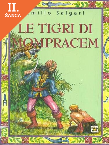 Lacná kniha Le Tigri di Mompracem