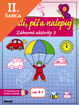 Lacná kniha Kresli, píš a nalepuj