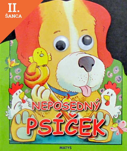 Lacná kniha Neposedný psíček
