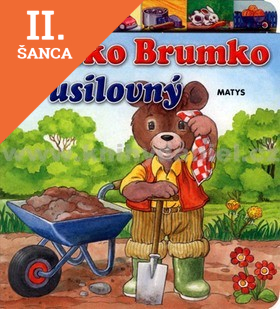 Lacná kniha Macko Brumko je usilovný