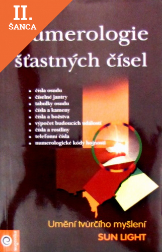 Lacná kniha Numerologie šťastných čísel
