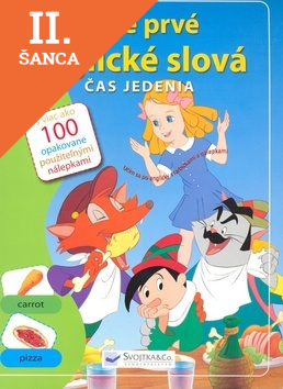 Lacná kniha Čas jedenia - Moje prvé anglické slová