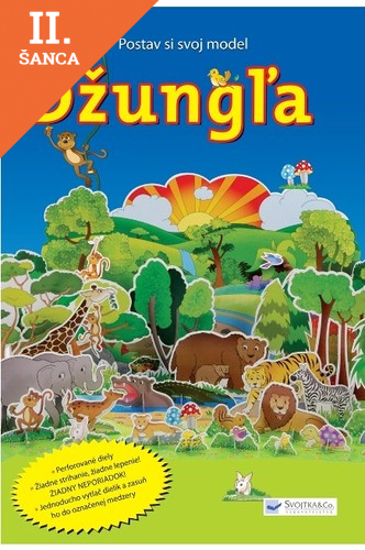 Lacná kniha Džungľa - Postav si svoj model