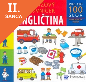 Lacná kniha Obrázkový slovníček angličtina - povolania