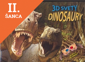 Lacná kniha Dinosaury - 3D svety