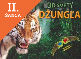 Lacná kniha Džungľa - 3D svety