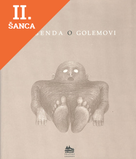 Lacná kniha Legenda o Golemovi