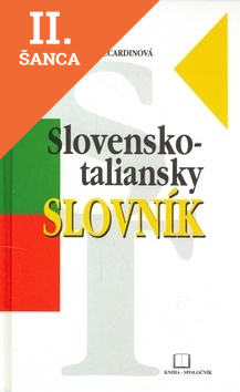 Lacná kniha Slovensko-taliansky slovník