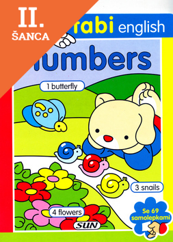 Lacná kniha Numbers 69 samolepek