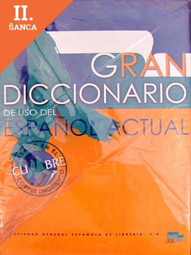 Lacná kniha Gran Diccionario de Uso Espanol Actual