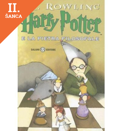 Lacná kniha Harry Potter e la Pietra Filosofale (pb)