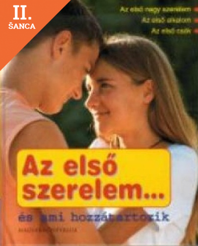 Lacná kniha Az első szerelem...