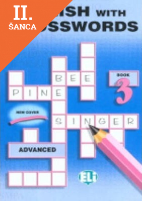 Lacná kniha English with Crosswords 3