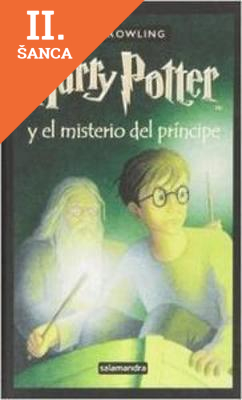 Lacná kniha Harry Potter y el Mistrio del Principe