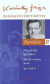 Kniha Paródiák II. - Frigyes Karinthy