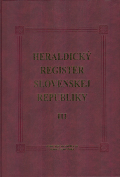 Heraldický register Slovenskej republiky III
