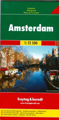 Amsterdam 1:12 500 - Mapa mesta