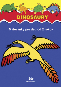 Kniha Dinosaury - Maľovanky pre deti od 2 rokov