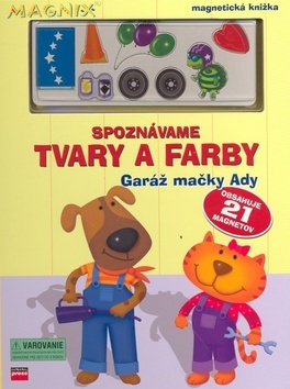 Spoznávame tvary a farby Garáž mačky Ady