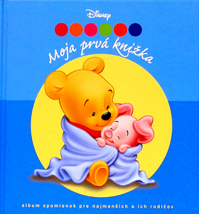 Moja prvá knižka - modrá - album spomienok...
